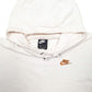 Mens White Nike  Hoodie Jumper