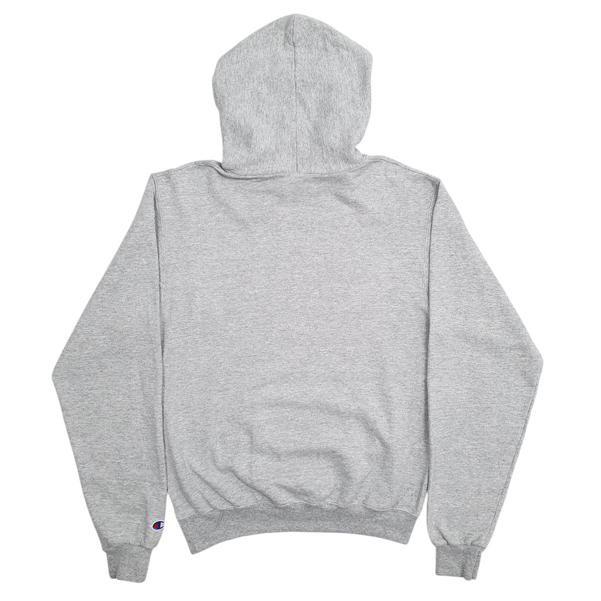 Mens Grey Champion Harvard University Spellout Hoodie Jumper