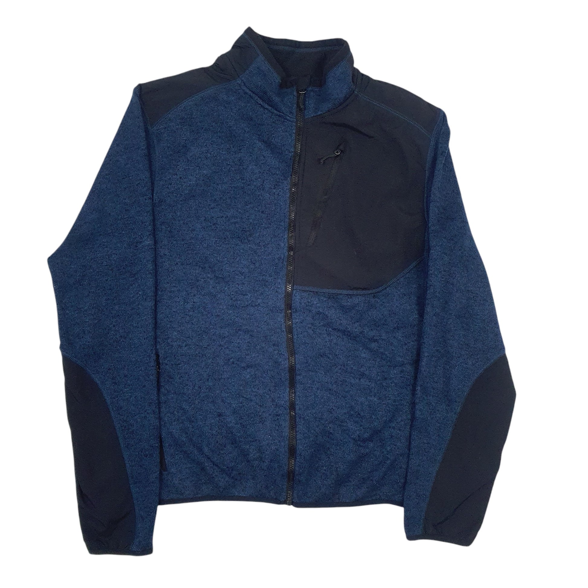 Mens Blue Champion  Full Zip Jumper