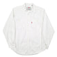 Mens White Levis Denim Jeans Vintage Overshirt Shacket Long Sleeve Shirt