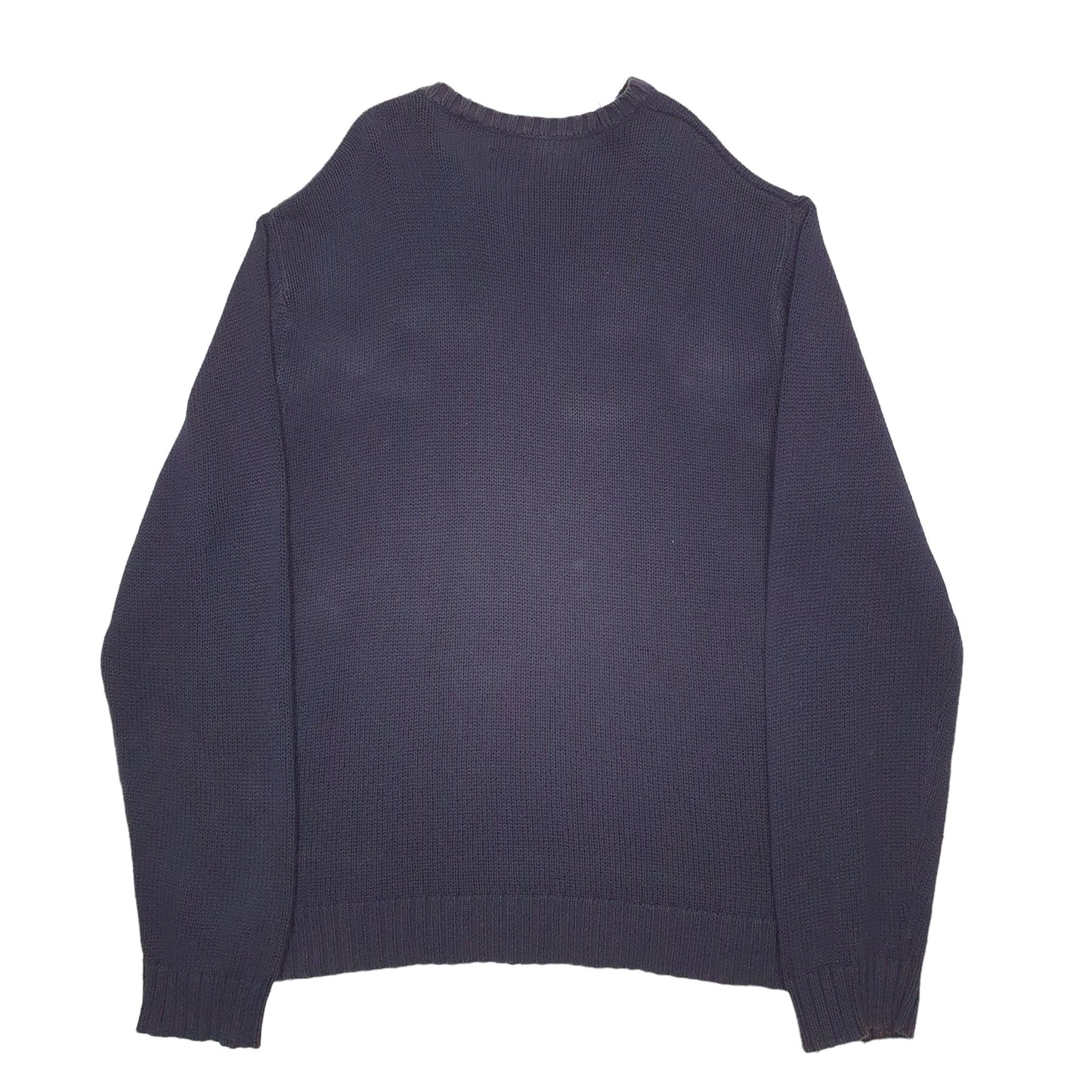 Mens Navy Chaps Knit Crewneck Jumper