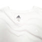 Mens White Adidas  Short Sleeve T Shirt