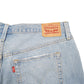 Womens Blue Levis 501 Jorts Hot Pants Denim Shorts