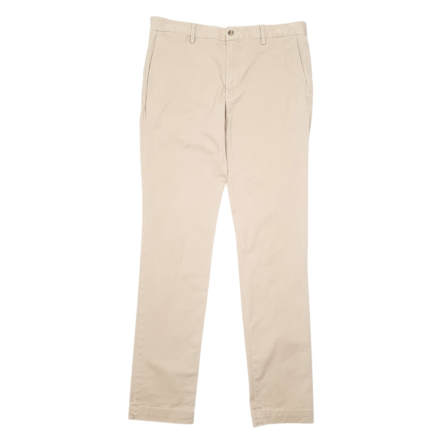 Mens Beige Polo Ralph Lauren Stretch Chino Trousers
