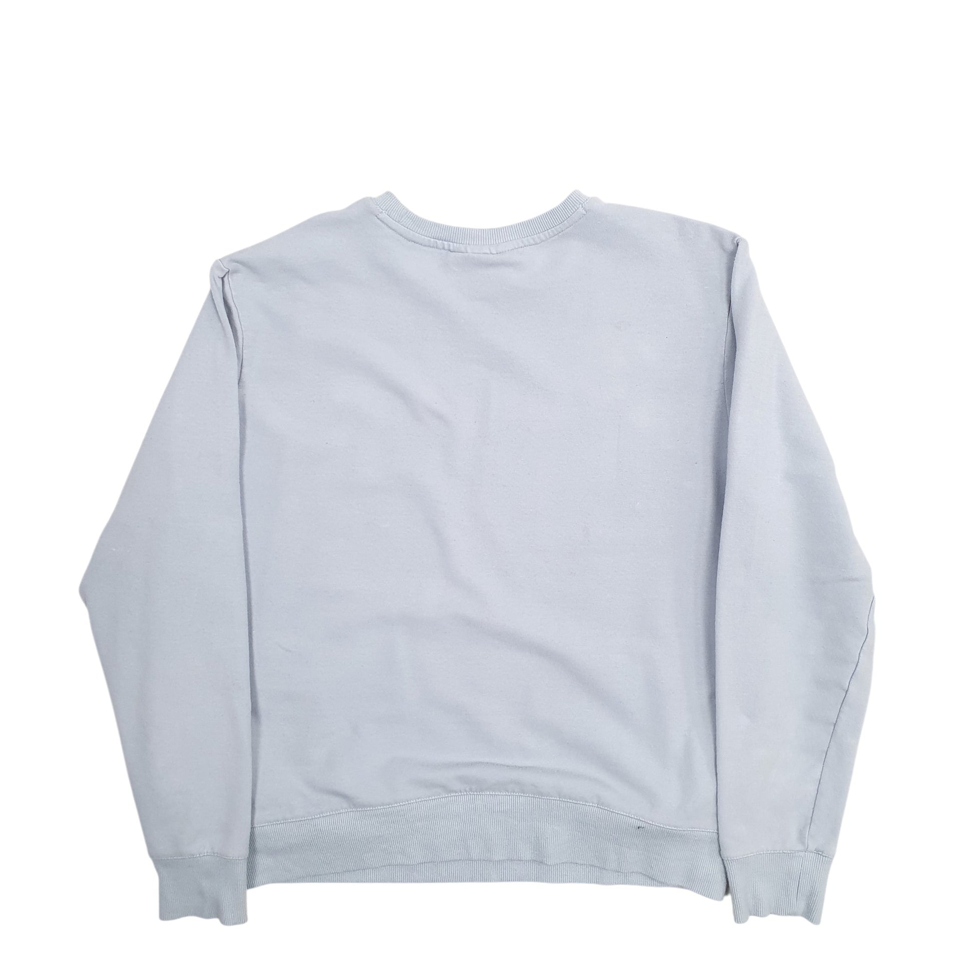 Womens Blue Fila  Crewneck Jumper