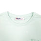 Womens Green Fila  Crewneck Jumper
