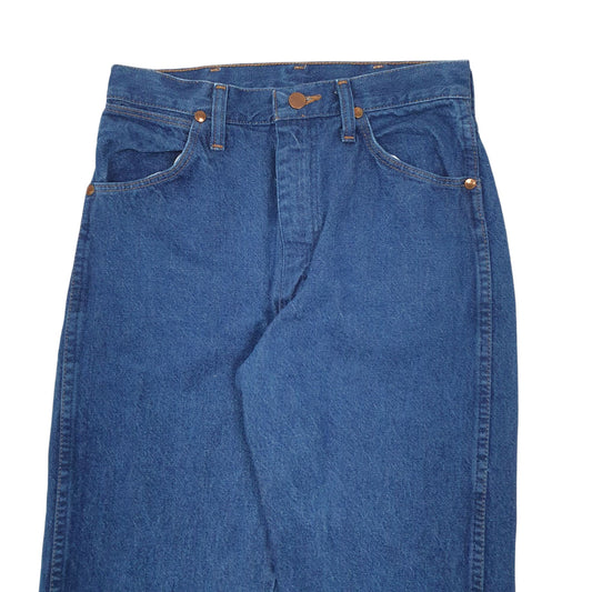 Womens Blue Wrangler Vintage 80s 90s Made In USA 14MWZ JeansW26 L32