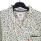 Mens Yellow Levis Floral Summer Short Sleeve Shirt
