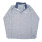 Mens Grey Under Armour Workout Gym Heatgear Quarter Zip Jumper
