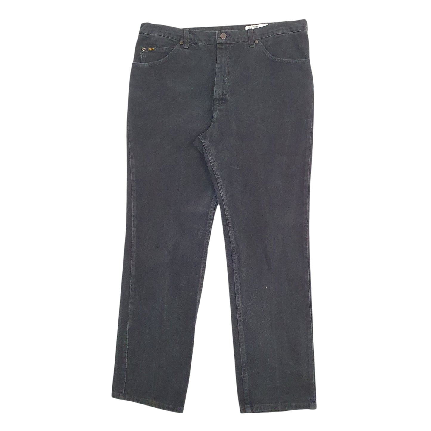 Mens Black Lee  Casual JeansW36 L32