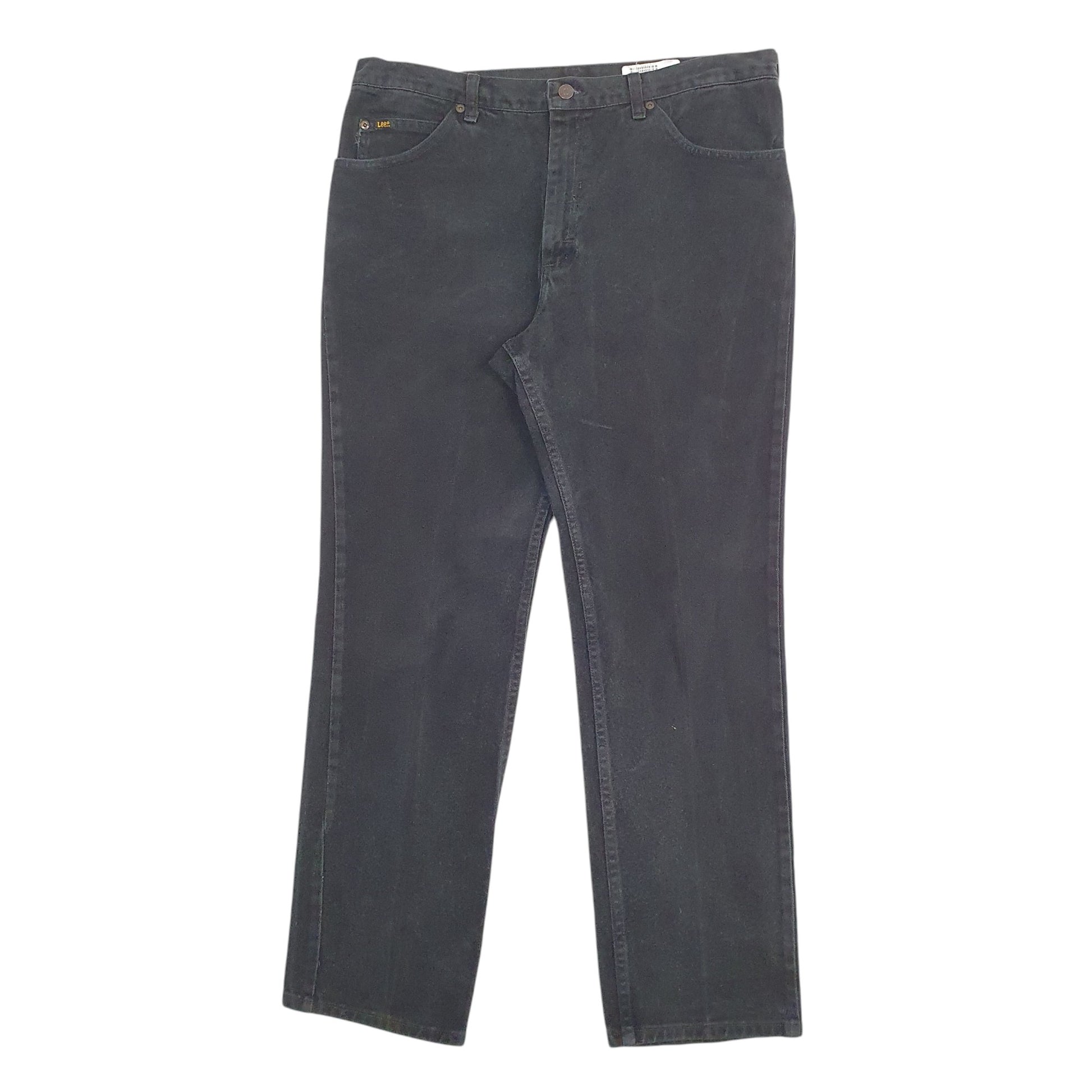 Mens Black Lee  Casual JeansW36 L32