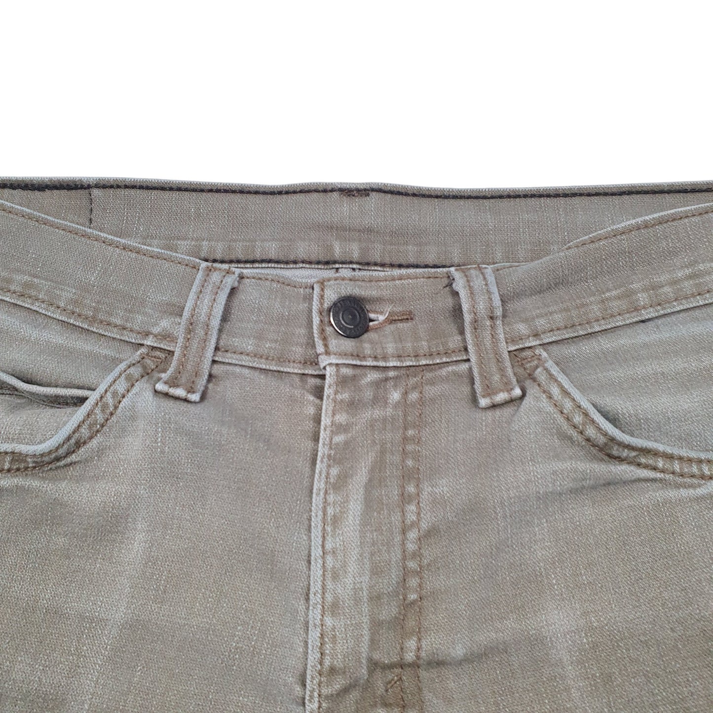 Mens Khaki Levis Stretch 511 JeansW32 L34