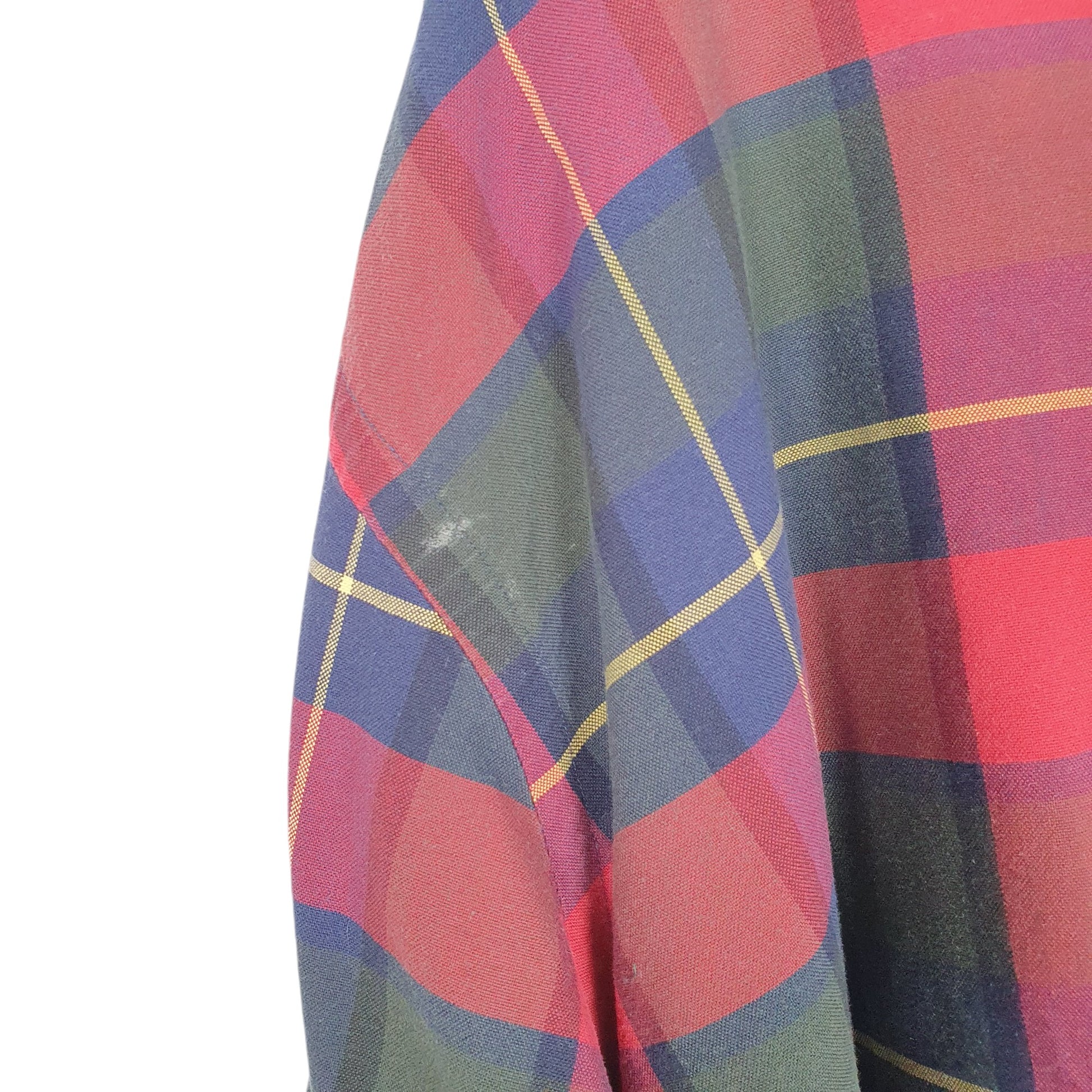 Mens Red Ralph Lauren Tartan Long Sleeve Shirt