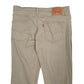 Mens Beige Levis  Chino Trousers