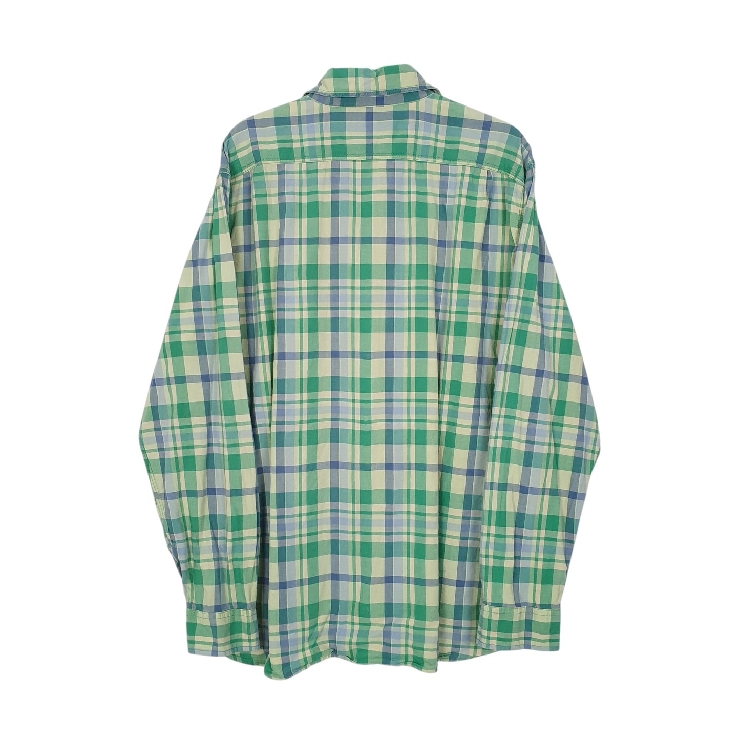 Mens Green L.L.Bean  Long Sleeve Shirt
