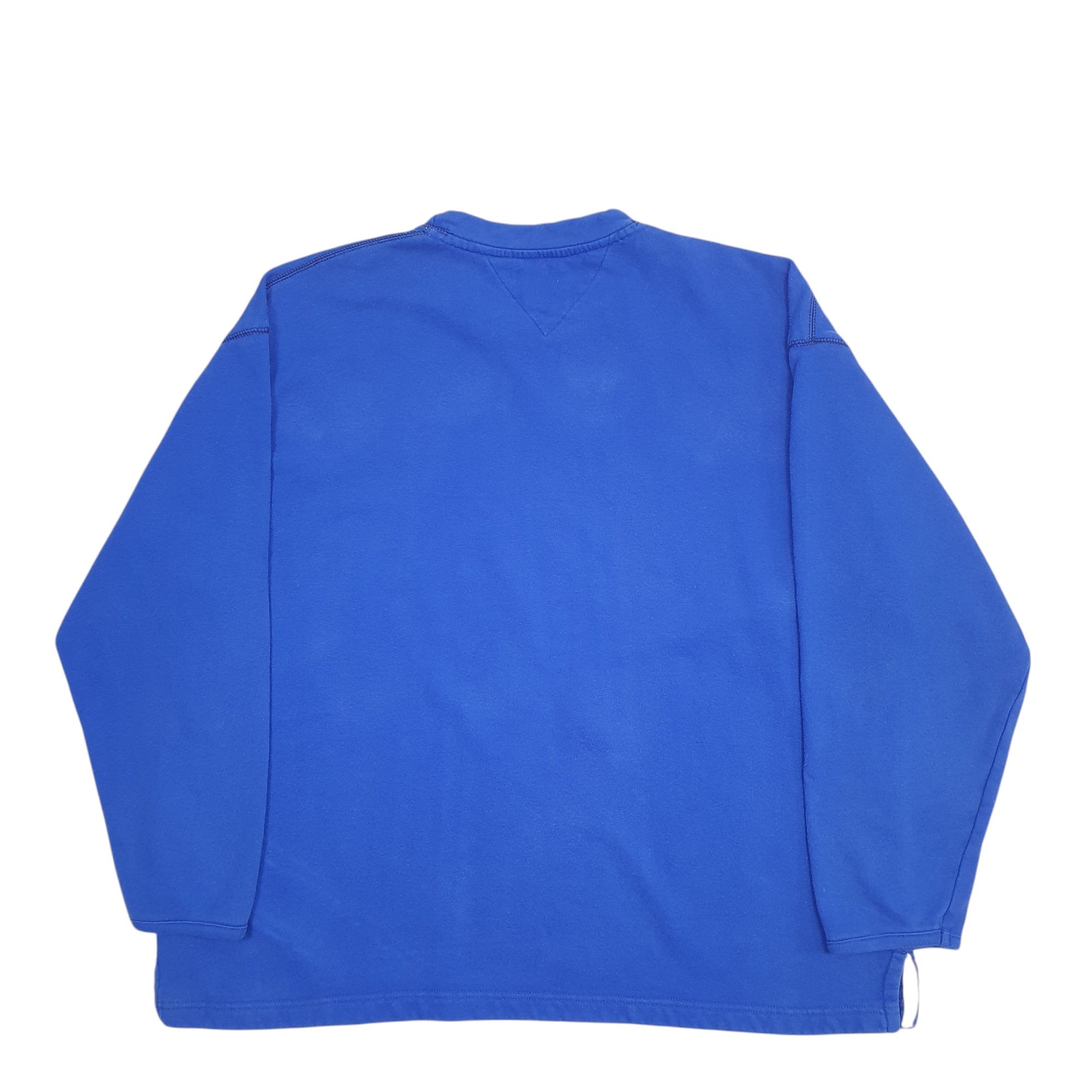 Mens Blue Tommy Hilfiger Made In USA Vintage 90's Crewneck Jumper