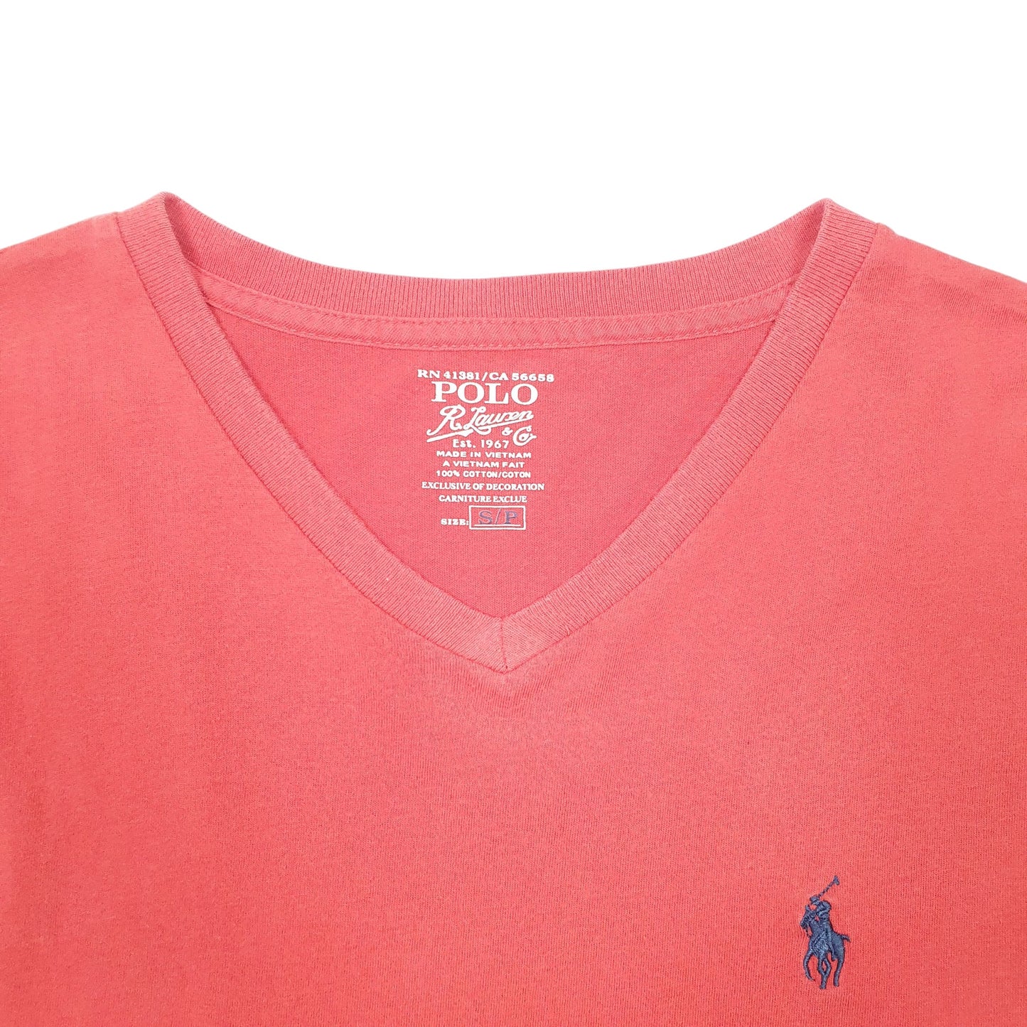 Mens Red Polo Ralph Lauren  Short Sleeve T Shirt