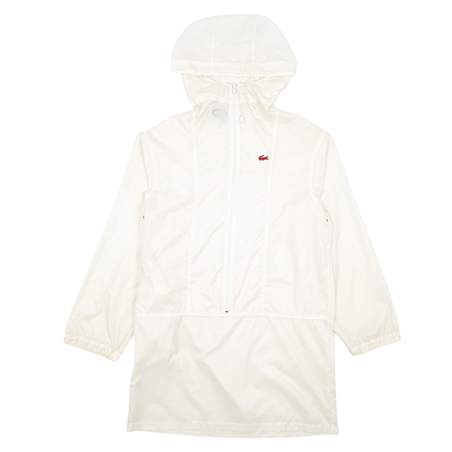 Womens Cream Lacoste Izod Trench  Coat