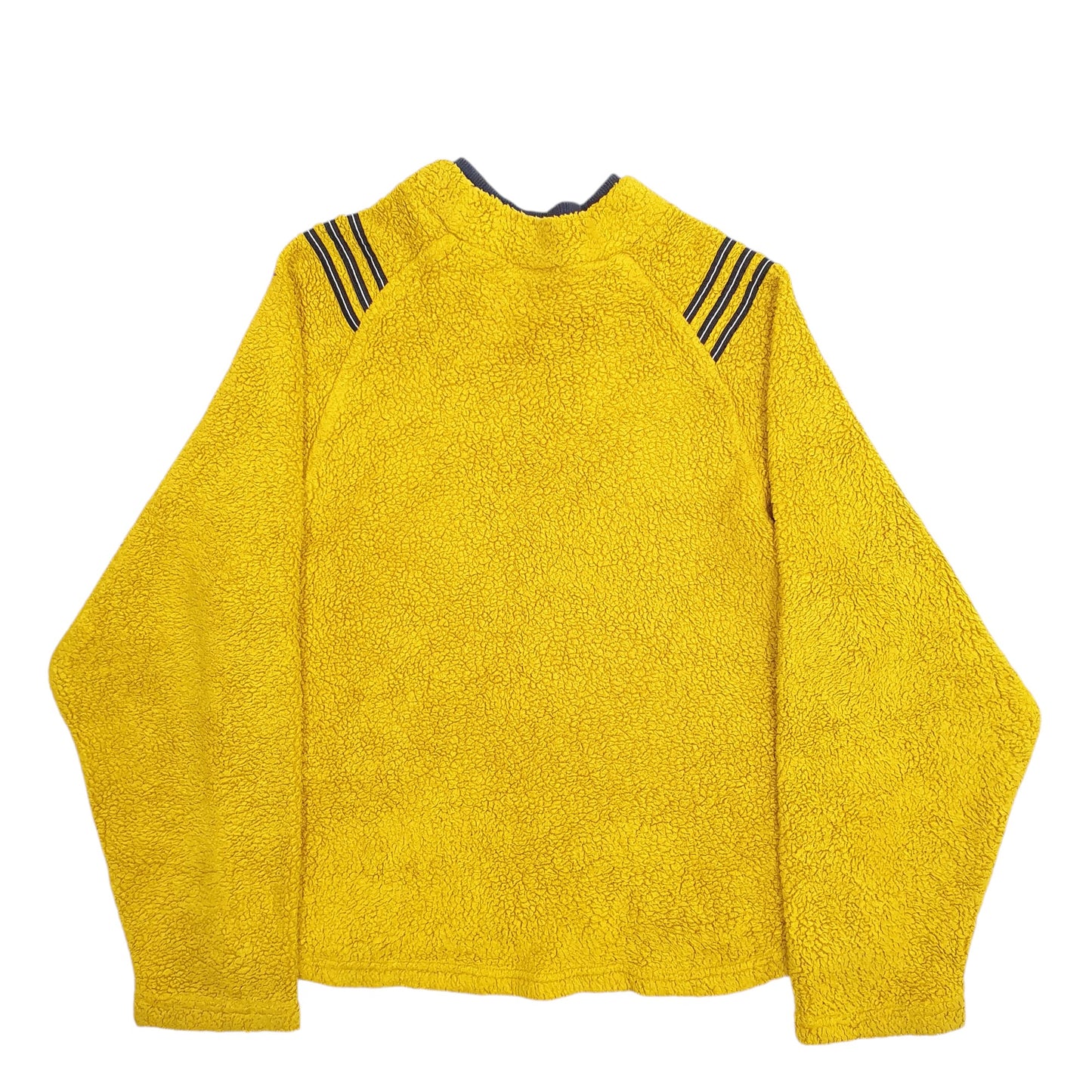 Womens Yellow Adidas Vintage 90's Crewneck Jumper