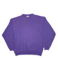 Mens Purple Tultex Vintage Crewneck Jumper