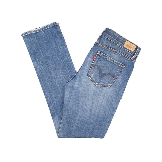 Womens Blue Levis 525 Casual JeansW30 L32