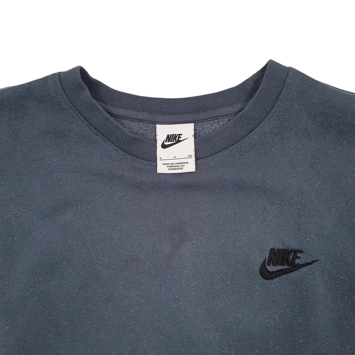 Mens Grey Nike  Crewneck Jumper