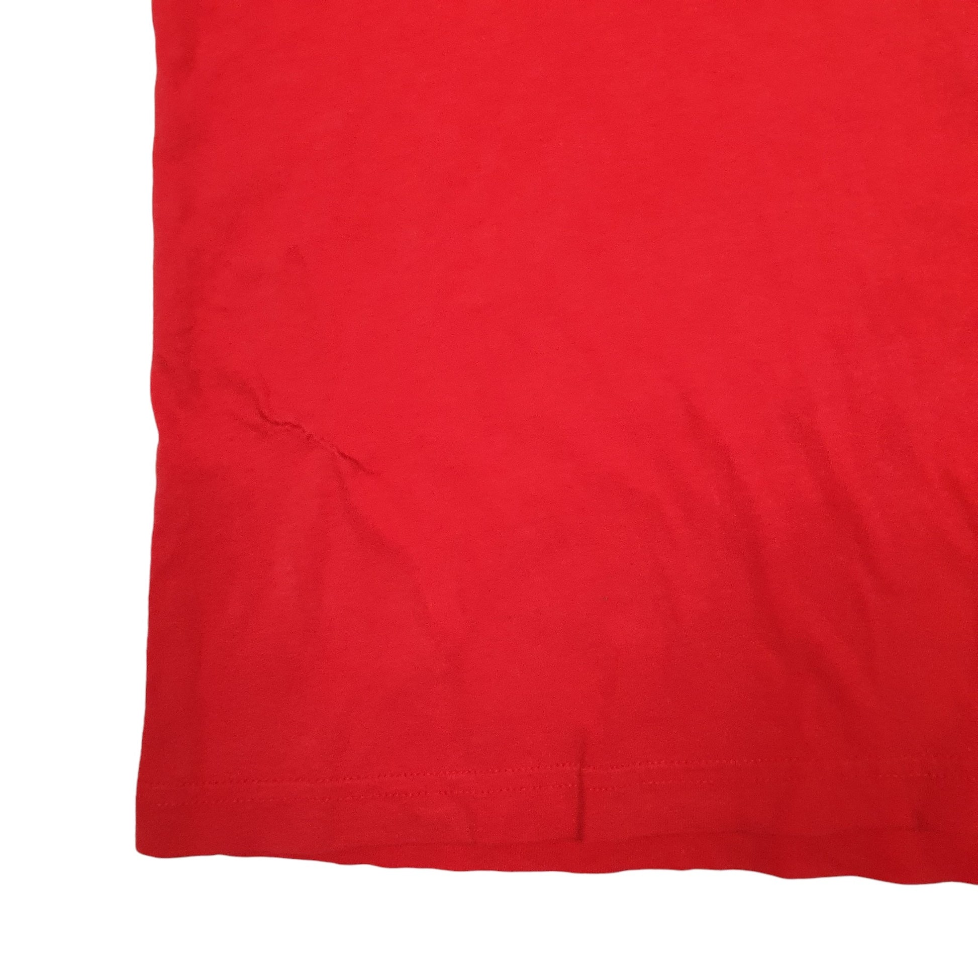 Mens Red Puma Spellout Short Sleeve T Shirt