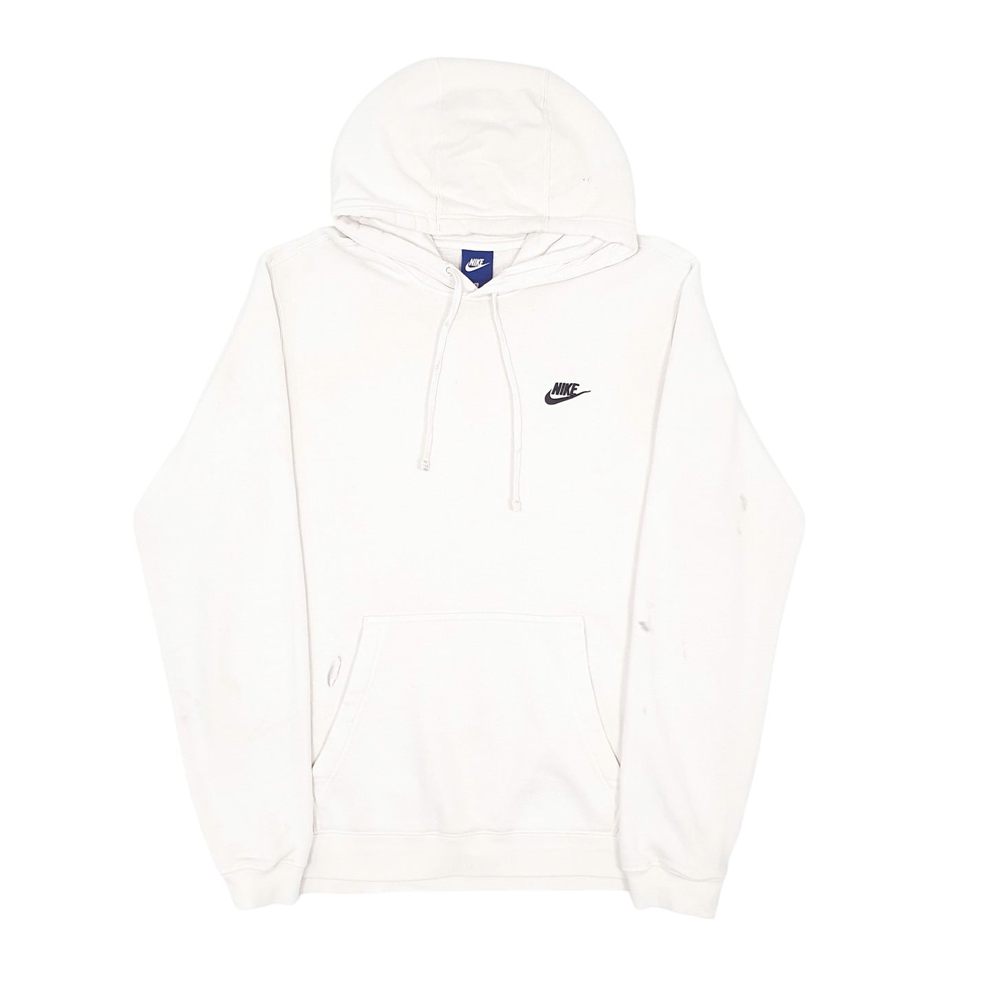 Mens White Nike  Hoodie Jumper
