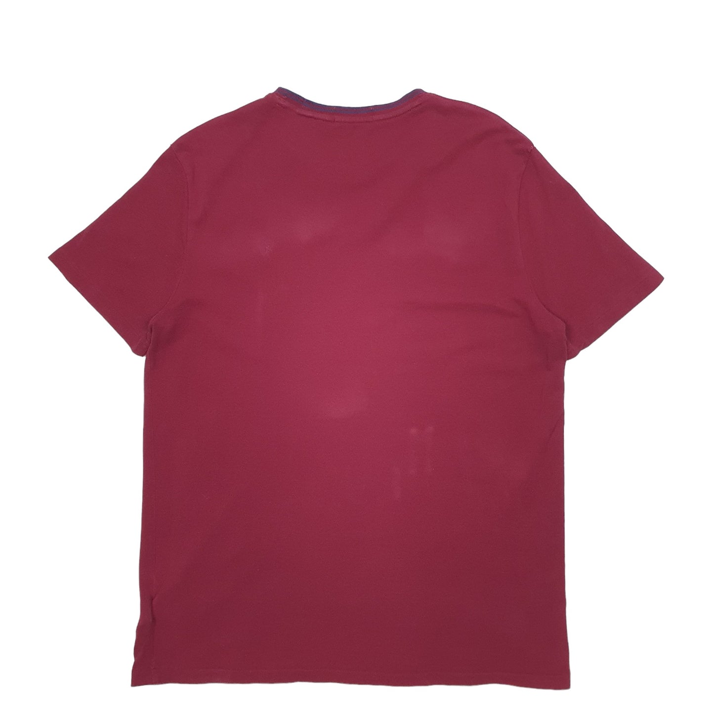 Mens Burgundy Polo Ralph Lauren  Short Sleeve T Shirt