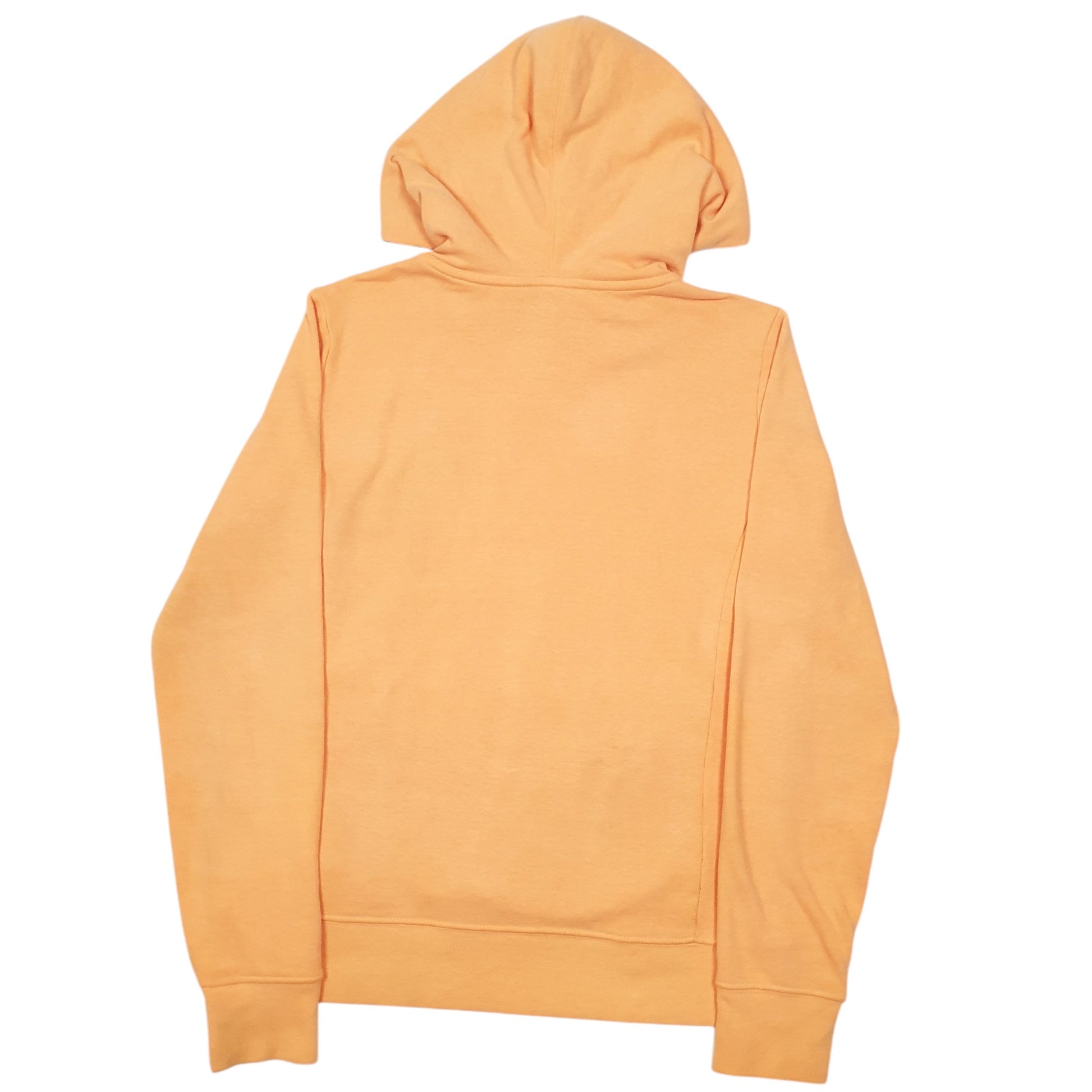 Womens Orange The North Face Spellout Hoodie Jumper