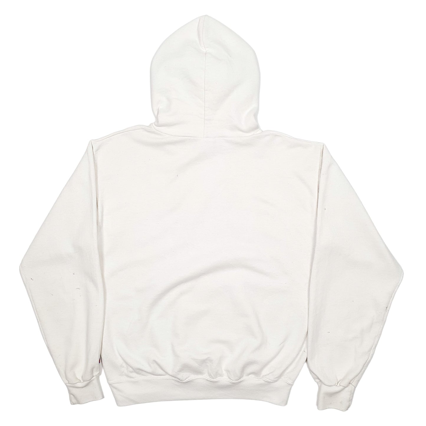 Mens White Champion Shark Hoodie Jumper