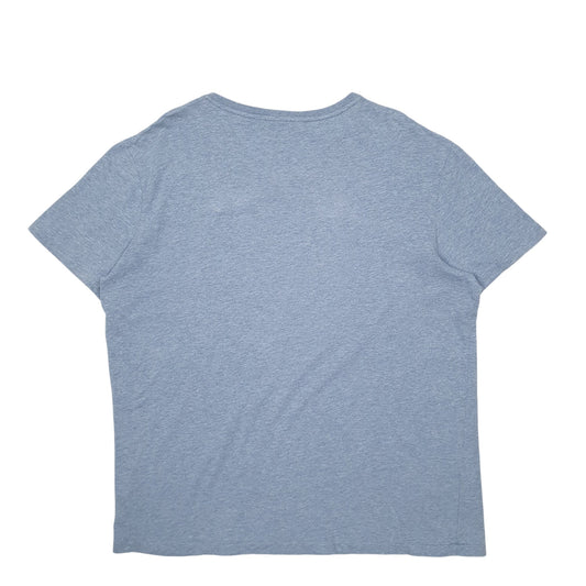 Mens Blue Polo Ralph Lauren V Neck Short Sleeve T Shirt