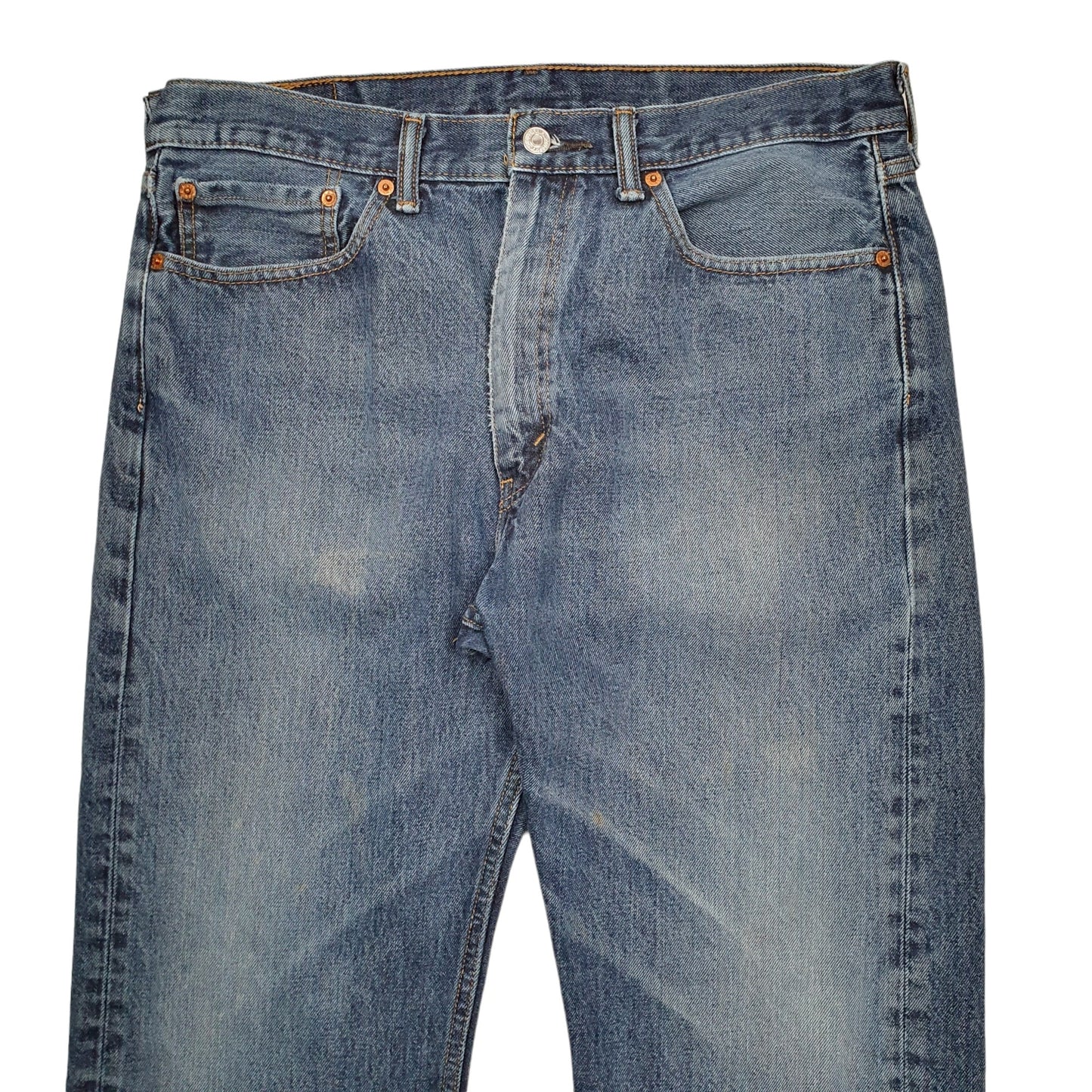Mens Blue Levis  505 JeansW36 L30