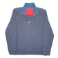 Mens Navy Nautica  Quarter Zip Jumper