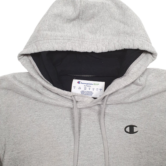 Mens Grey Champion  Hoodie Jumper