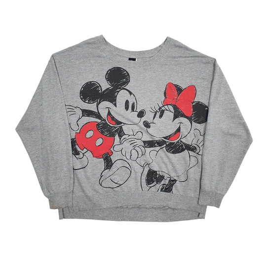 Womens Grey Disney  Crewneck Jumper