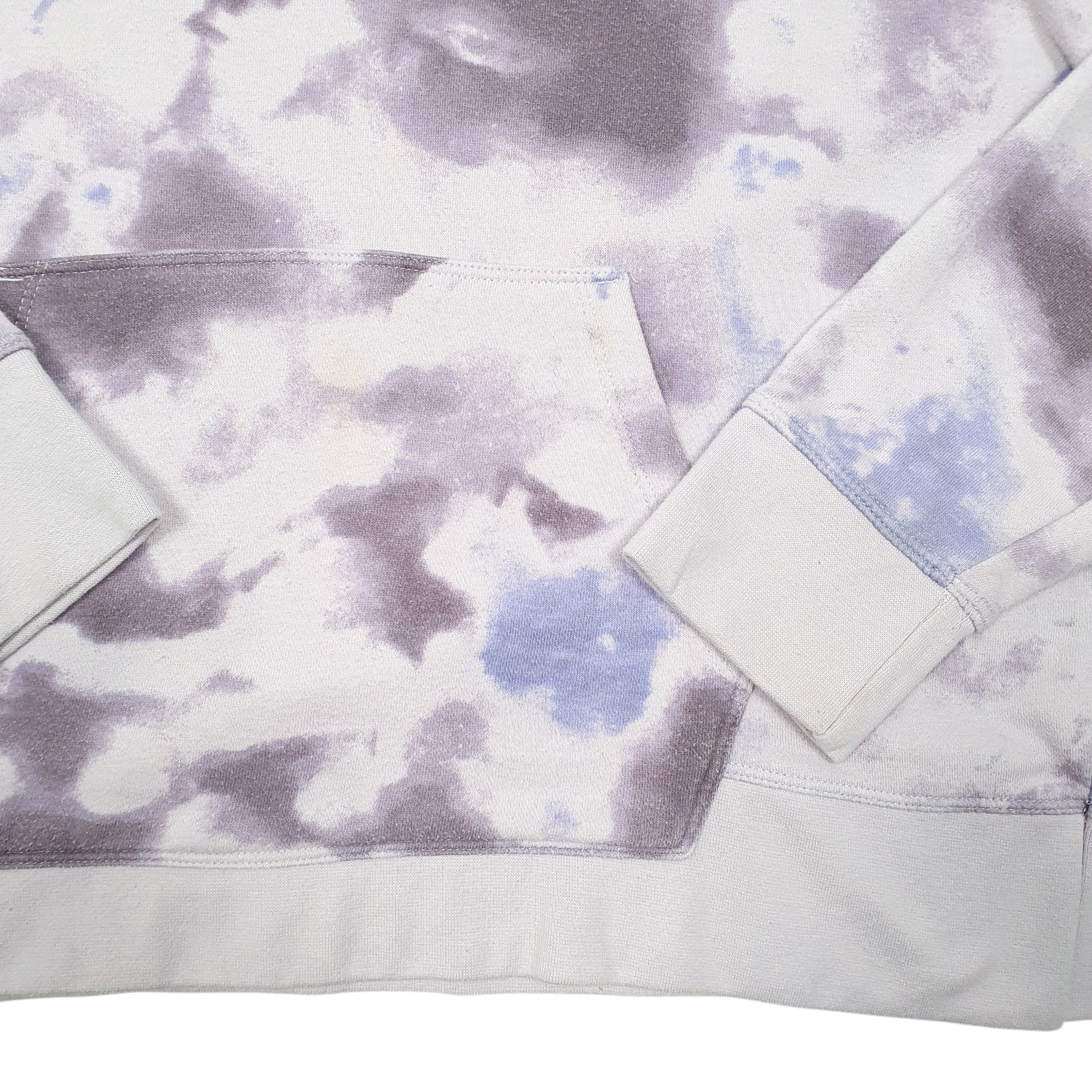 Womens Pink Champion Tie Dye Hoodie Jumper