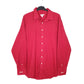 Mens Red Merona  Long Sleeve Shirt