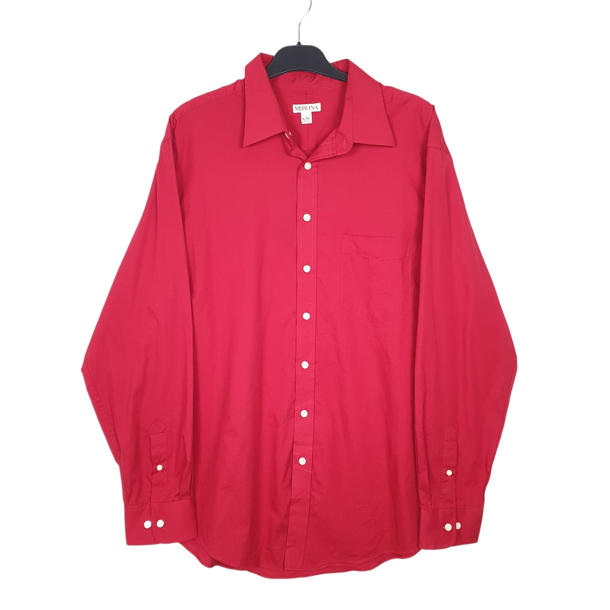 Merona Regular Fit Long Sleeve Shirt L – Bundl Clothing