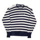 Mens White Polo Ralph Lauren Knit Crewneck Jumper