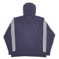 Mens Navy Adidas Spellout Hoodie Jumper