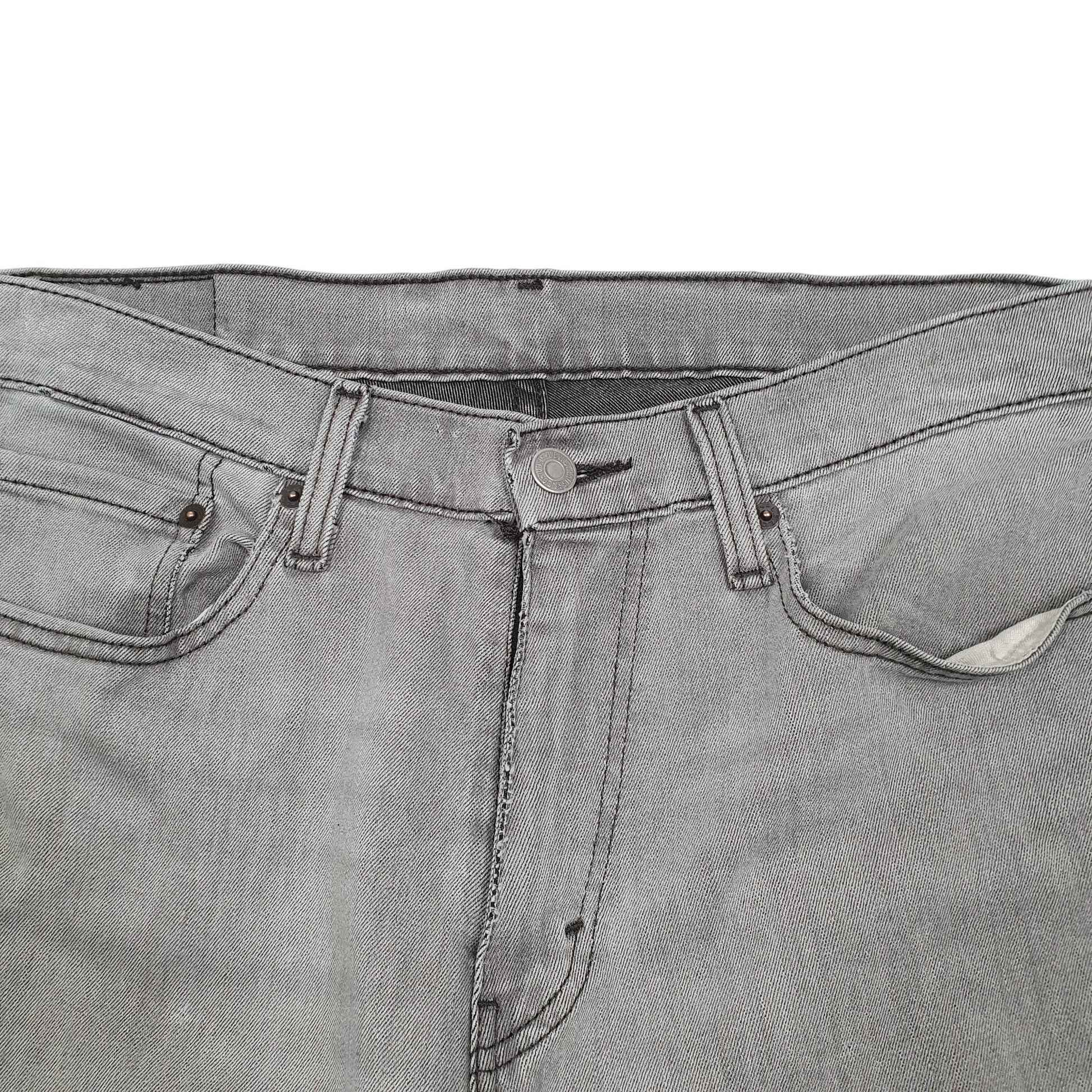 Mens Grey Levis Stretch 541 JeansW34 L29