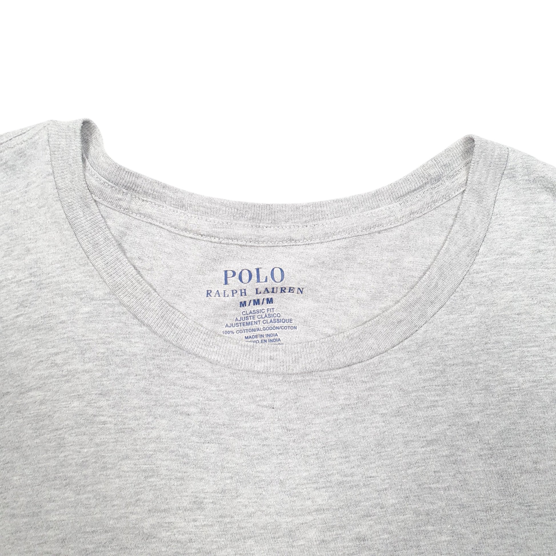 Mens Grey Polo Ralph Lauren  Short Sleeve T Shirt