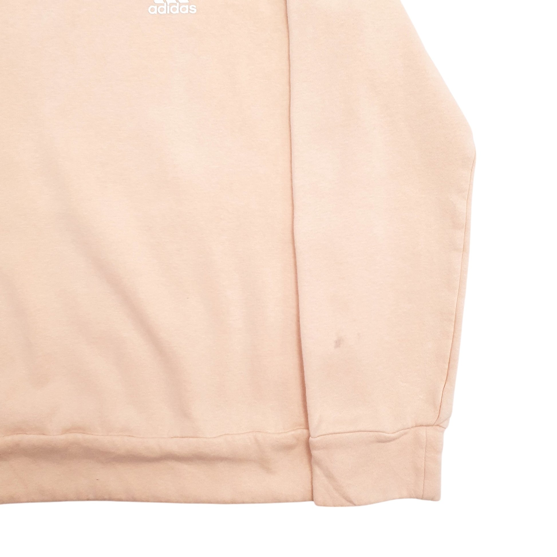Womens Peach Adidas  Crewneck Jumper