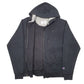 Mens Black Champion Hoodie Full Zip Jumper