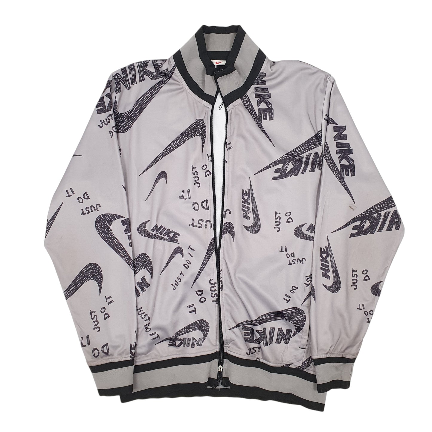 Mens Grey Nike  Full Zip Coat
