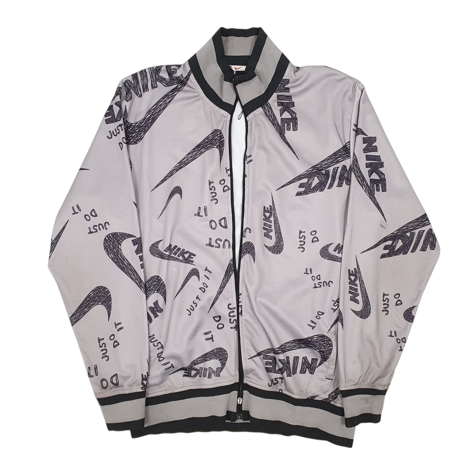 Mens Grey Nike  Full Zip Coat