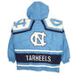 Mens Blue Apex One Vintage 1990s USA College North Carolina Tarheels  Coat