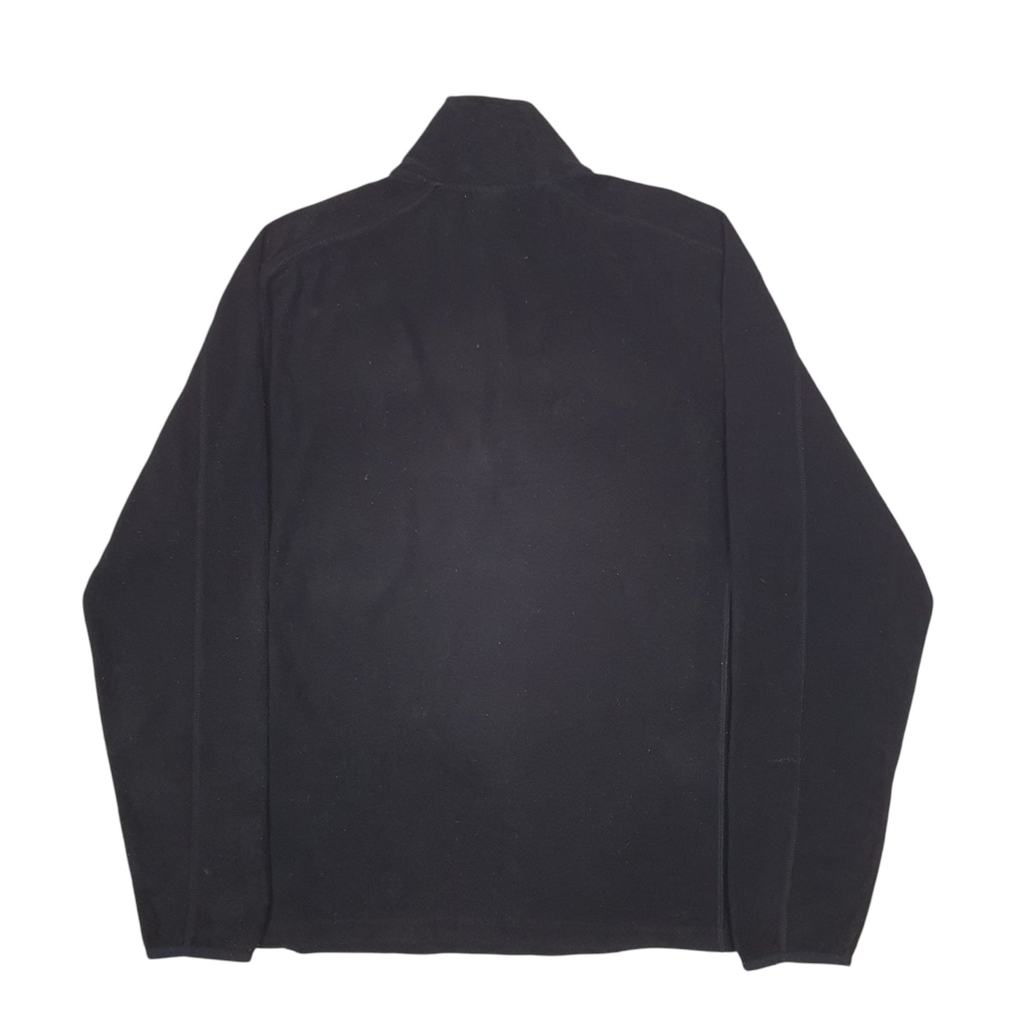 Mens Black Champion  Quarter Zip Jumper