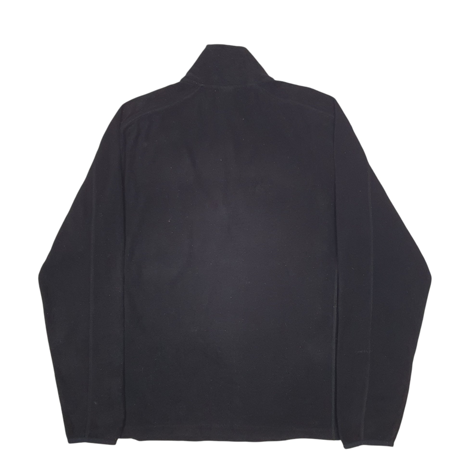 Mens Black Champion  Quarter Zip Jumper